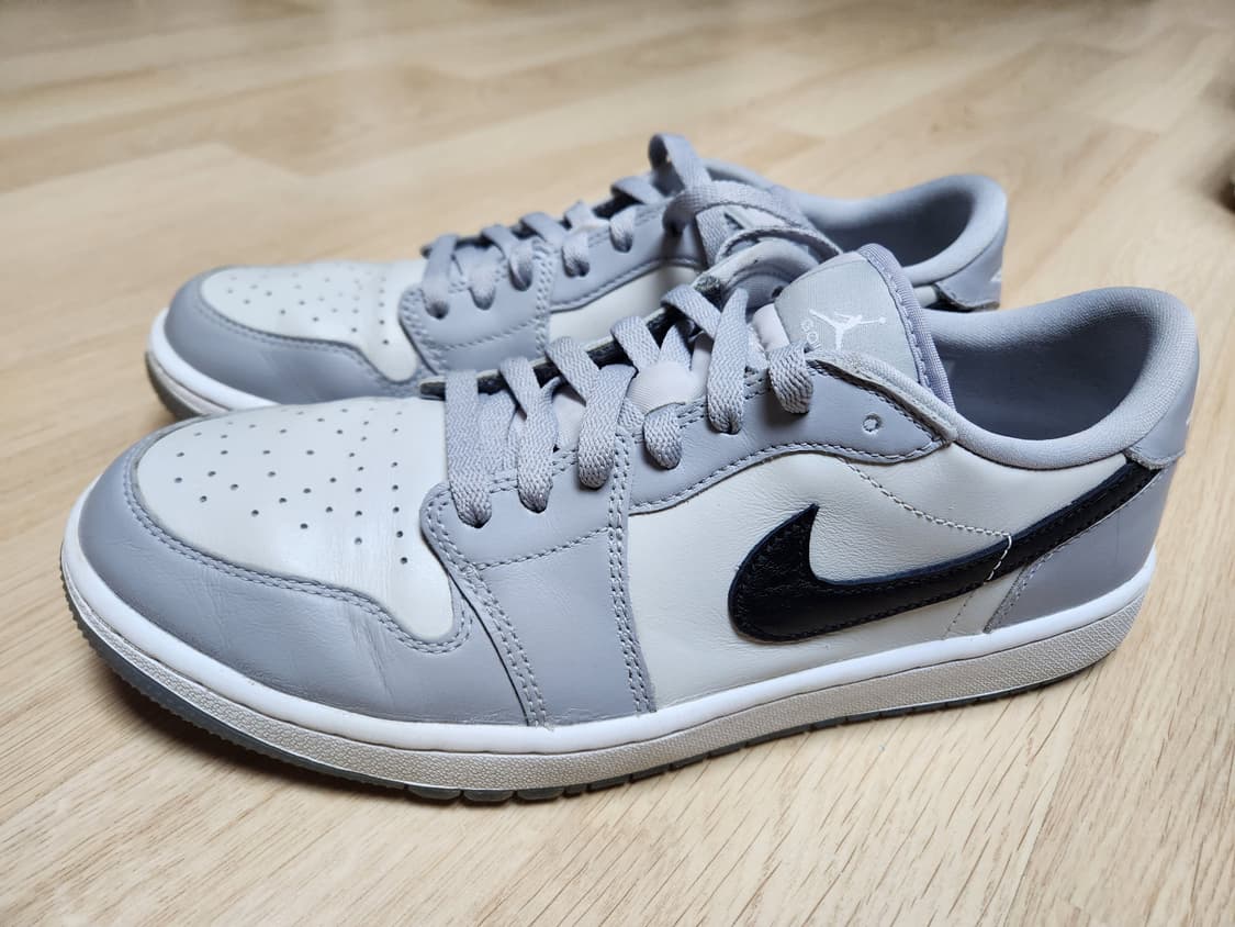 나이키 조던1 골프 울프그레이 색상 280mm 상품이미지3
