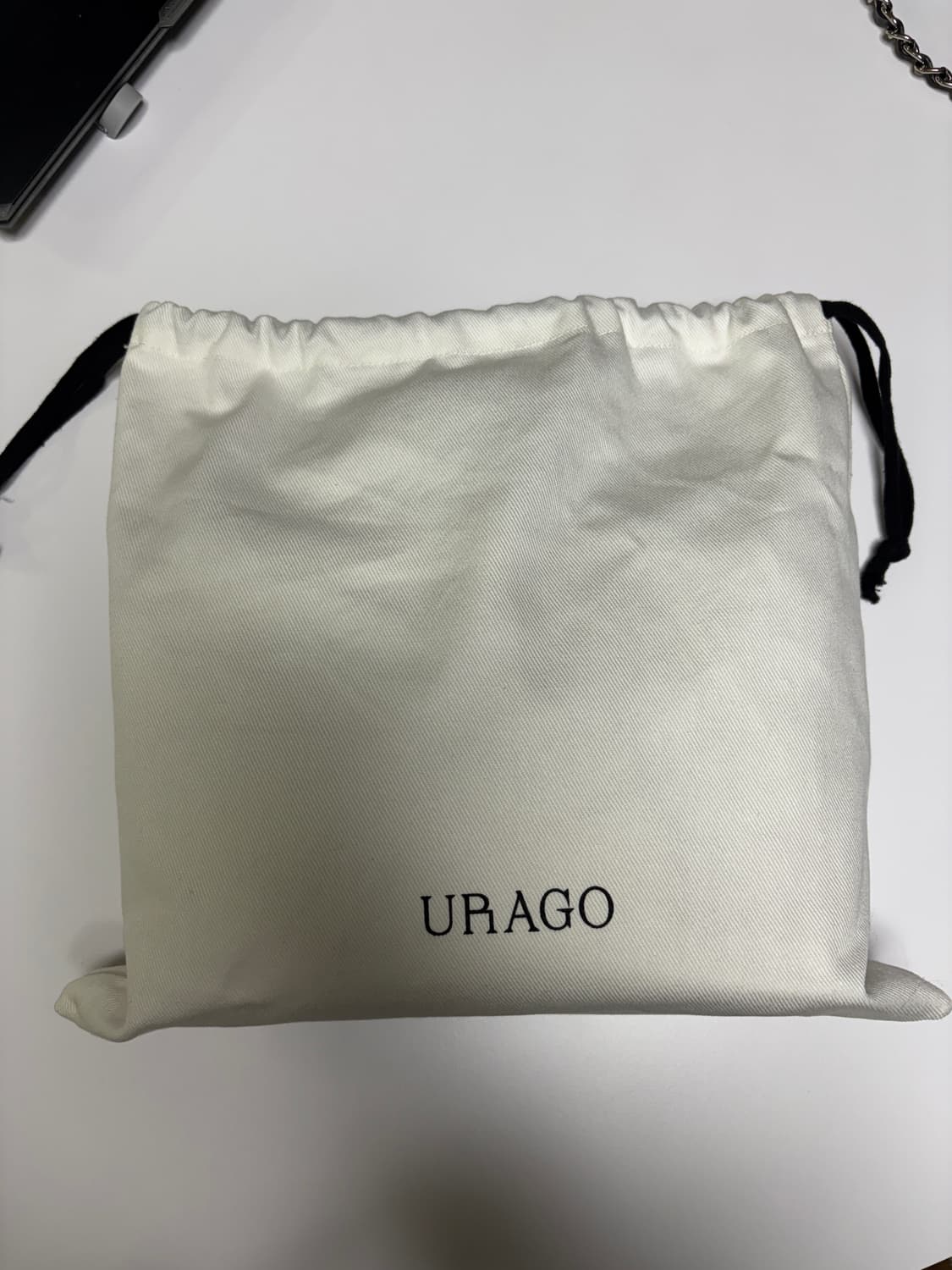 유라고 Square top handle bag 아이보리 상품이미지5
