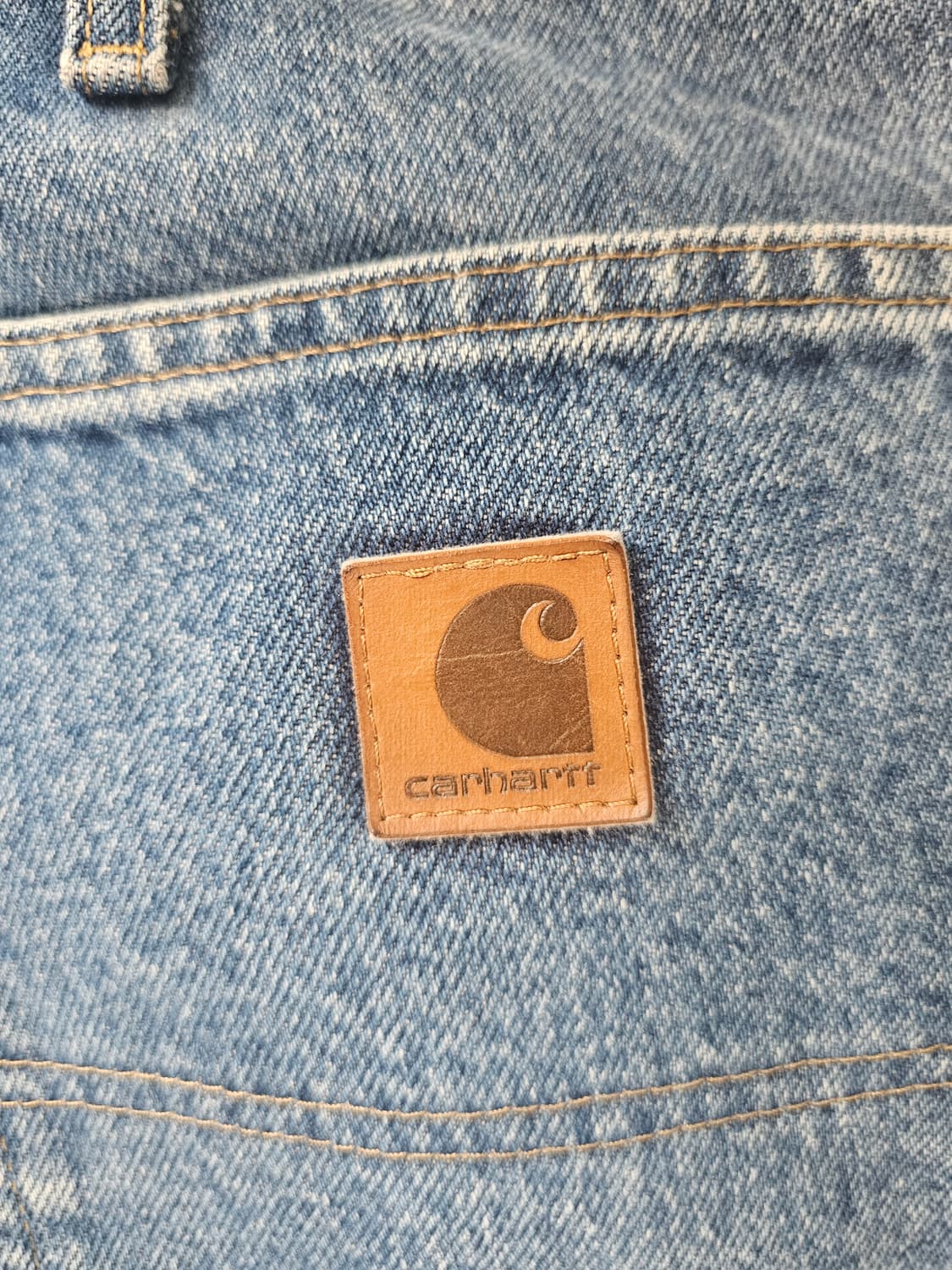 칼하트 더블니 데님 허리 38X30 상품이미지4
