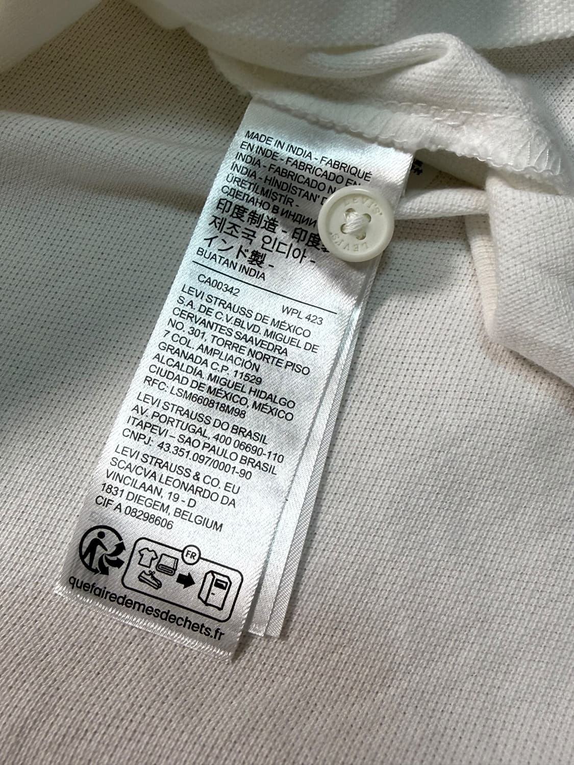 Levi’s 리바이스 레드탭 PK 카라 반팔티 상품이미지5