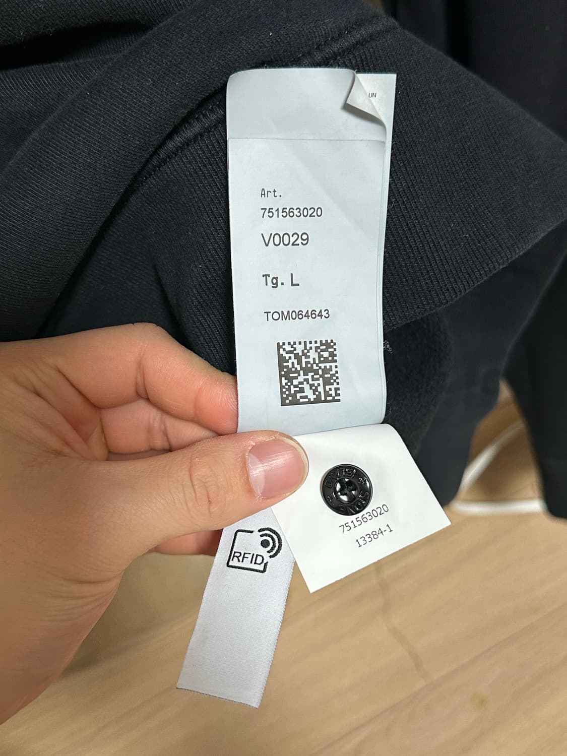 스톤아일랜드 맨투맨 L사이즈 판매합니다 상품이미지9