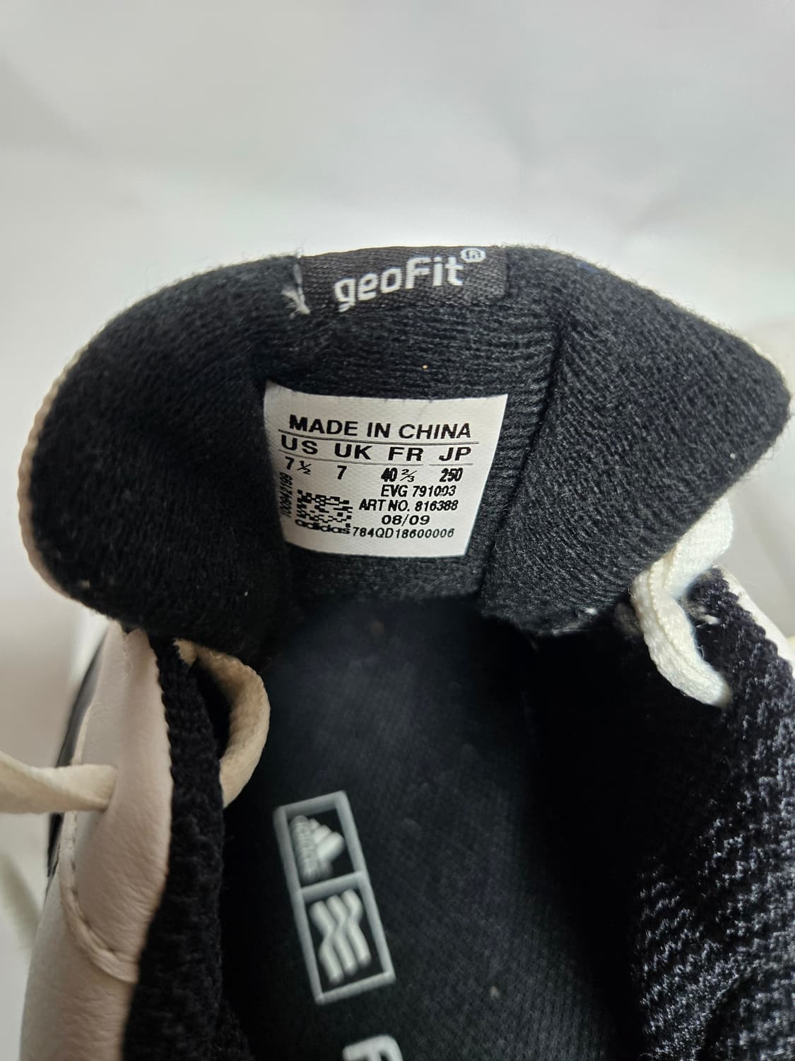 아디다스 골프화 흰색/검정 250 상품이미지5