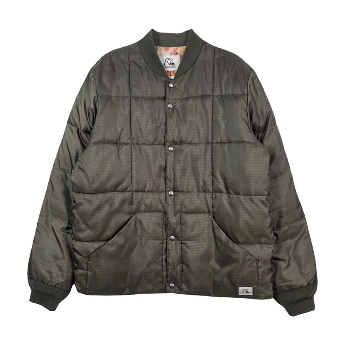 퀵실버 빈티지 아카이브 퀼팅 블루종 점퍼 M 상품이미지1