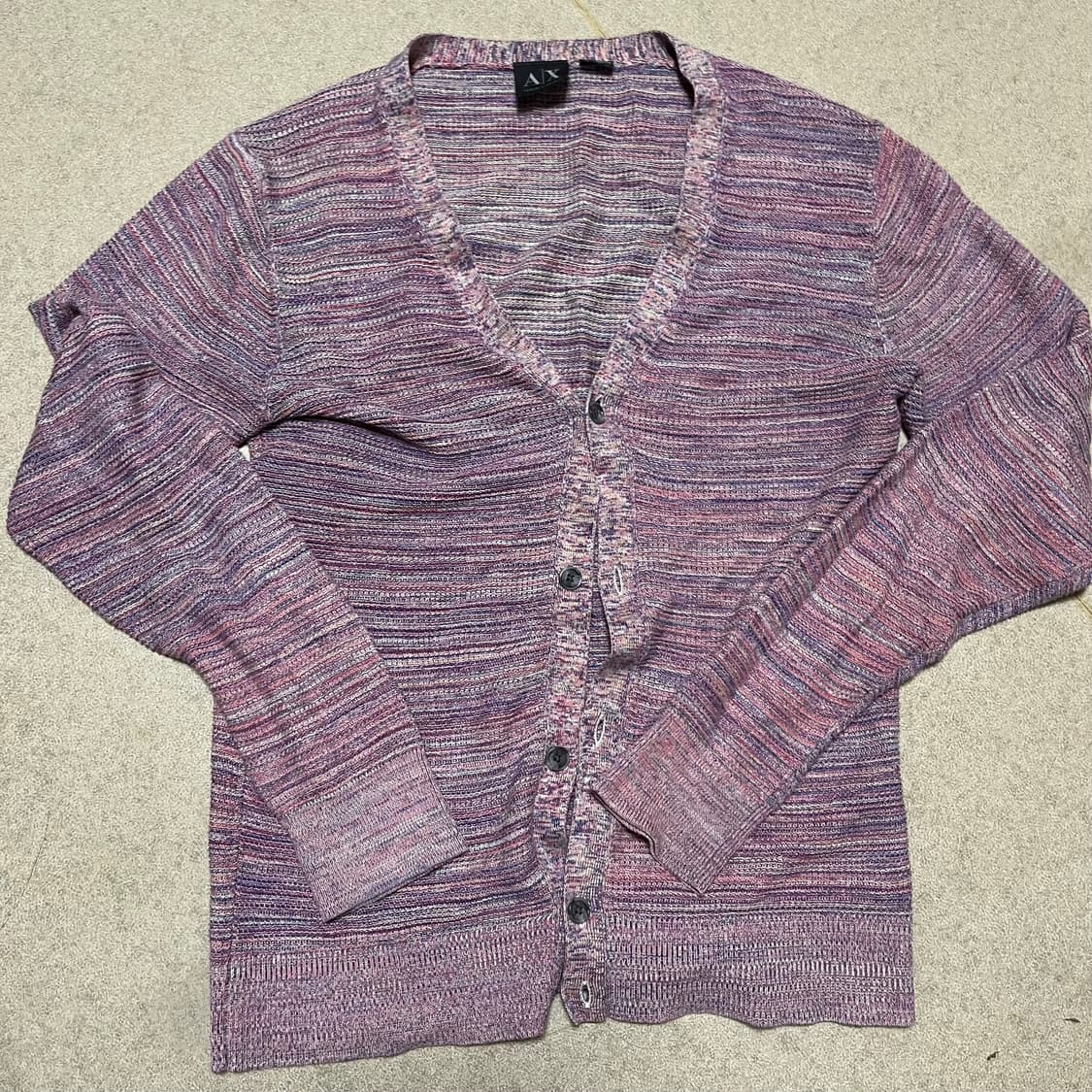 아르마니 익스체인지 코튼 가디건 상품이미지1