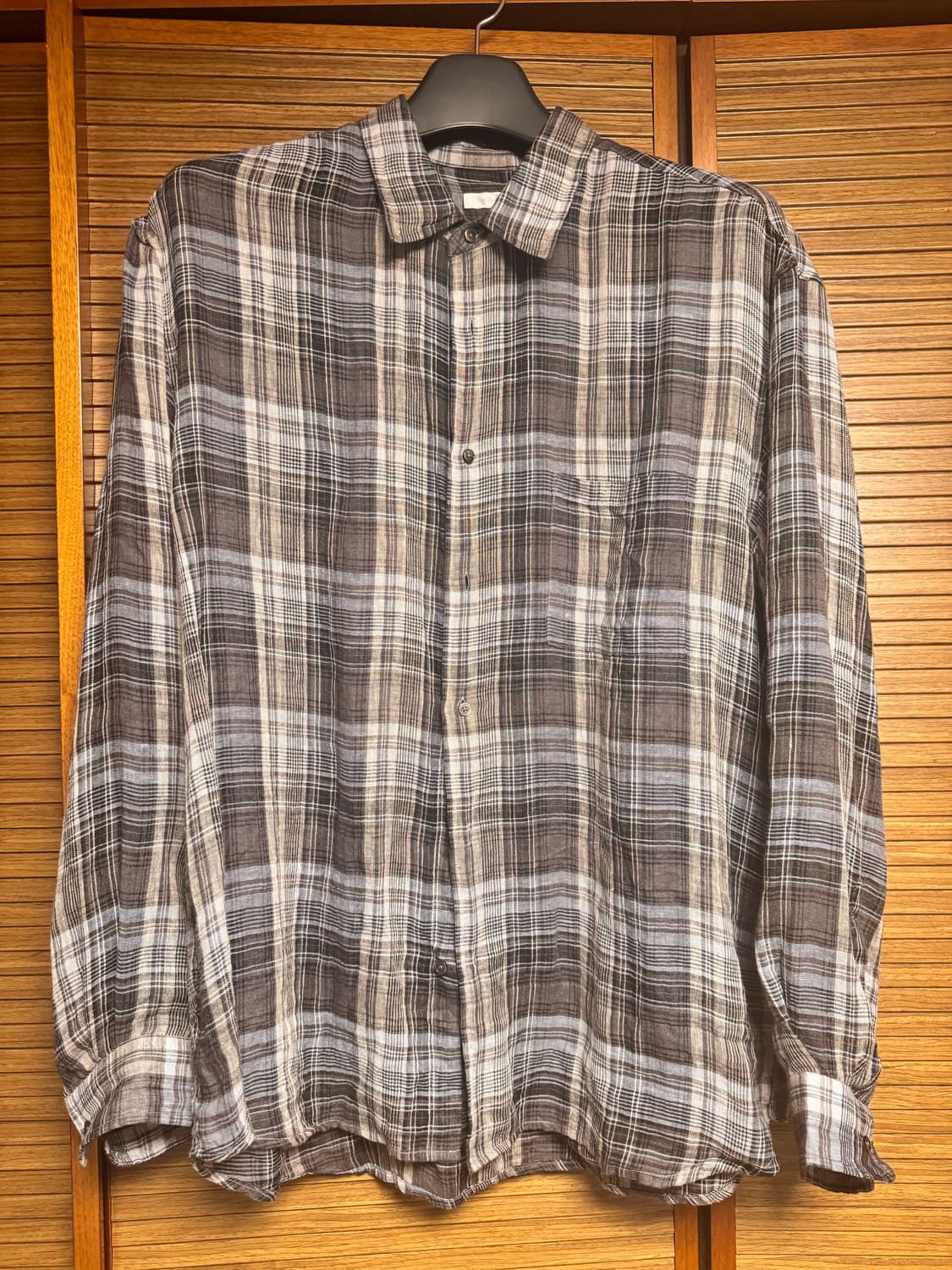 스틸네스 마드라스 셔츠 linen madras check shirt 상품이미지1