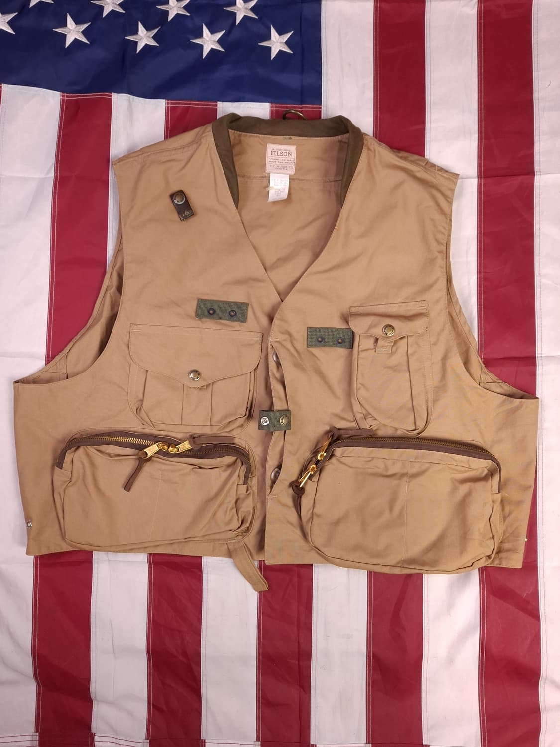 오리지날 새제품 필슨 플라이 피싱 가이드 베스트 상품이미지1