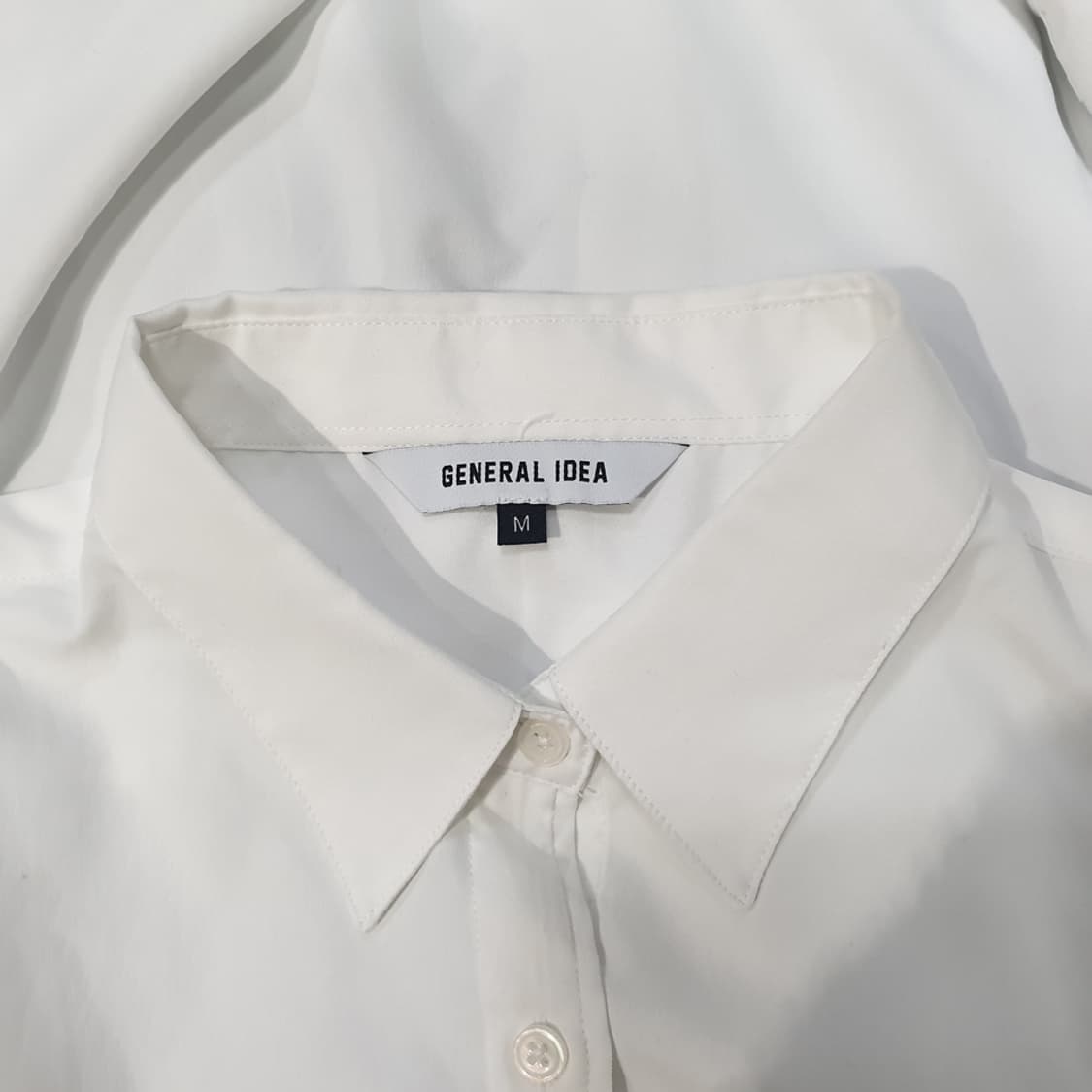 제너럴아이디어 화이트 셔츠 M (여성) 상품이미지6