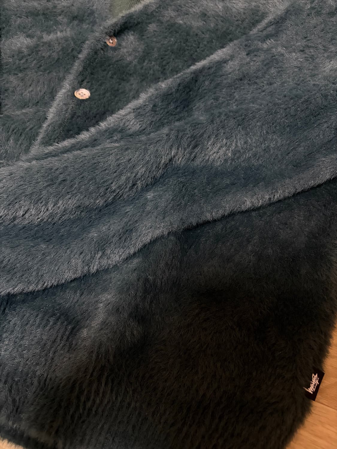 스투시 쉐기 가디건 다크그린 s 상품이미지3