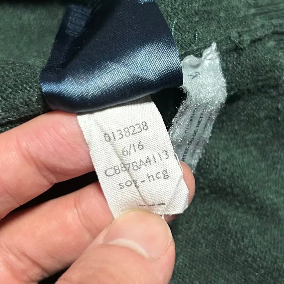 [S] Tommy 타미힐피거 그린 라운드 코튼 니트 상품이미지5