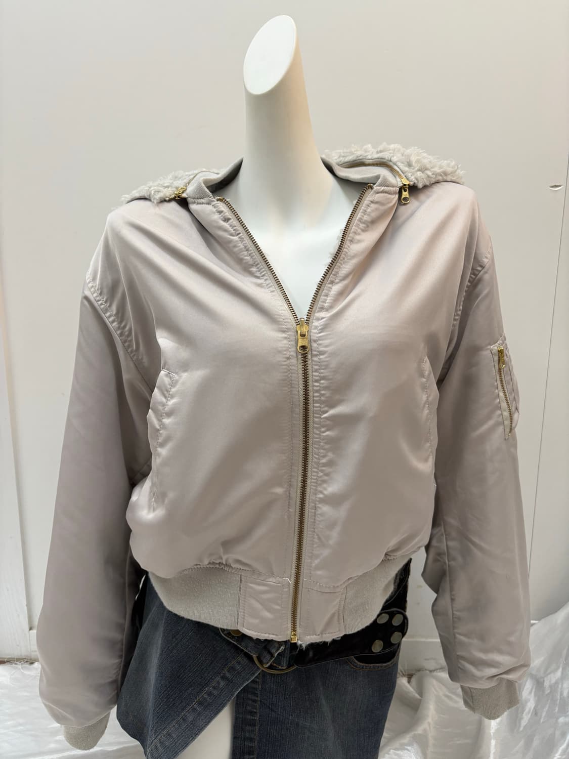 Y2K 항공점퍼 상품이미지2