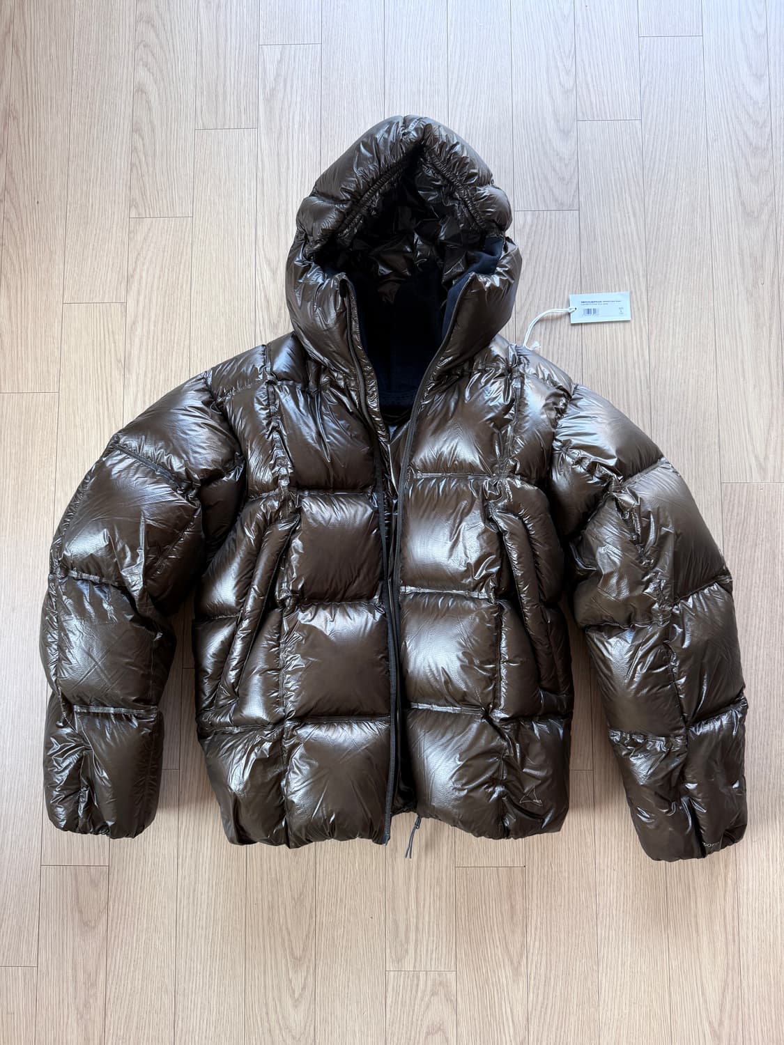 로아 큐브 패딩 올리브 상품이미지5