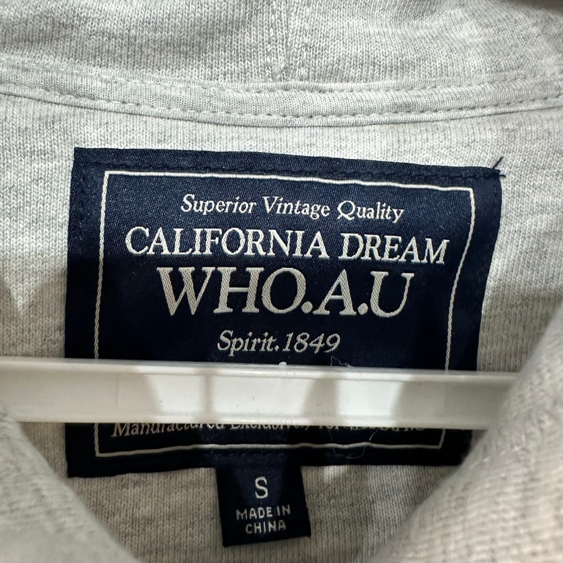 후아유 기모 후드집업 여성S 상품이미지3