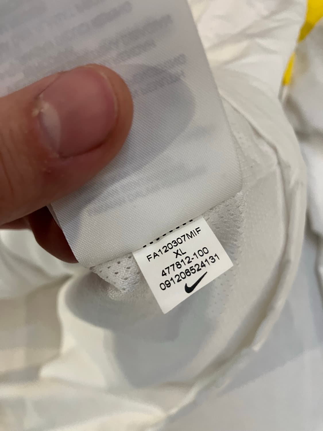 희귀) 나이키 12-13 유벤투스 바람막이 화이트 상품이미지5