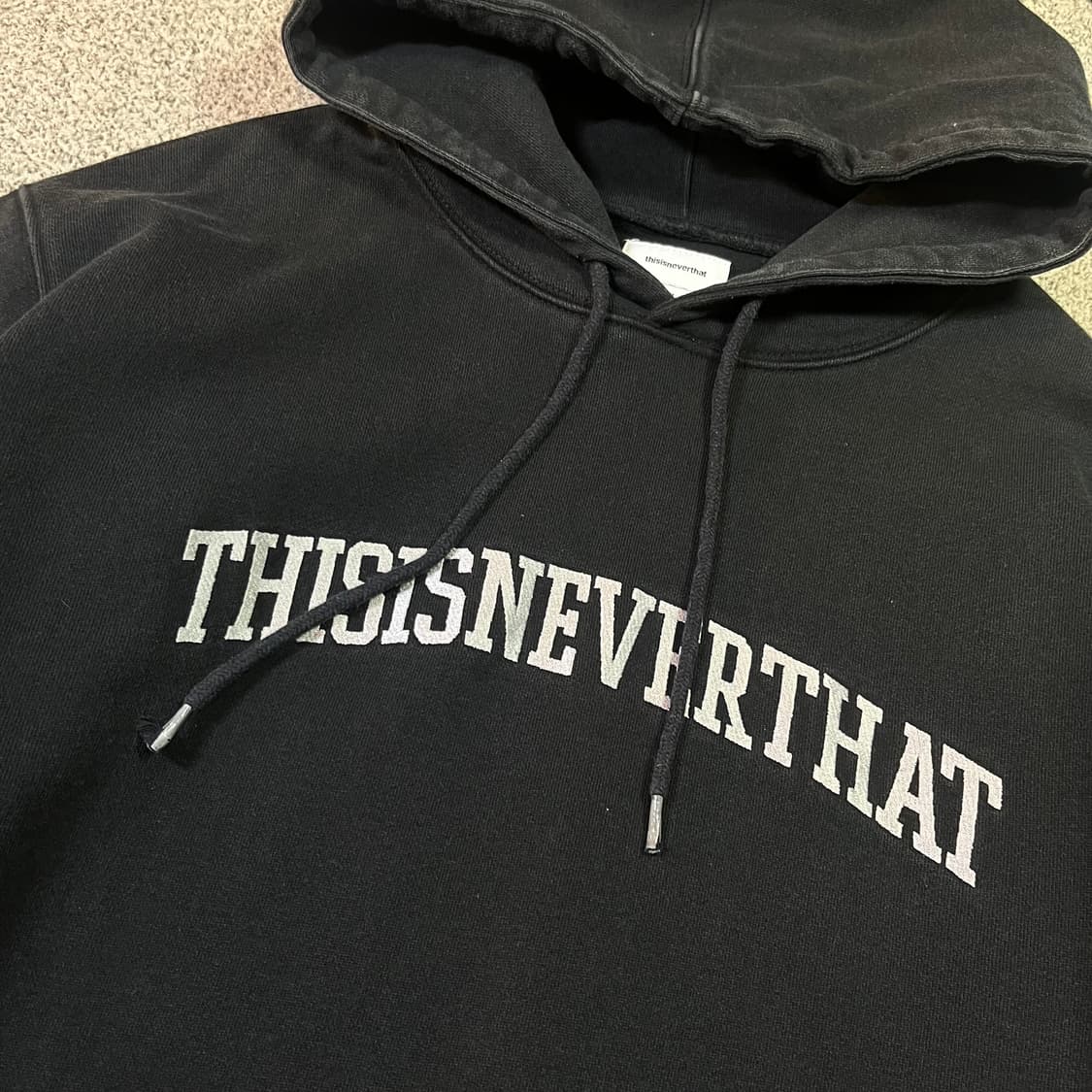 디스이즈네버댓 빅로고 후드티 상품이미지2