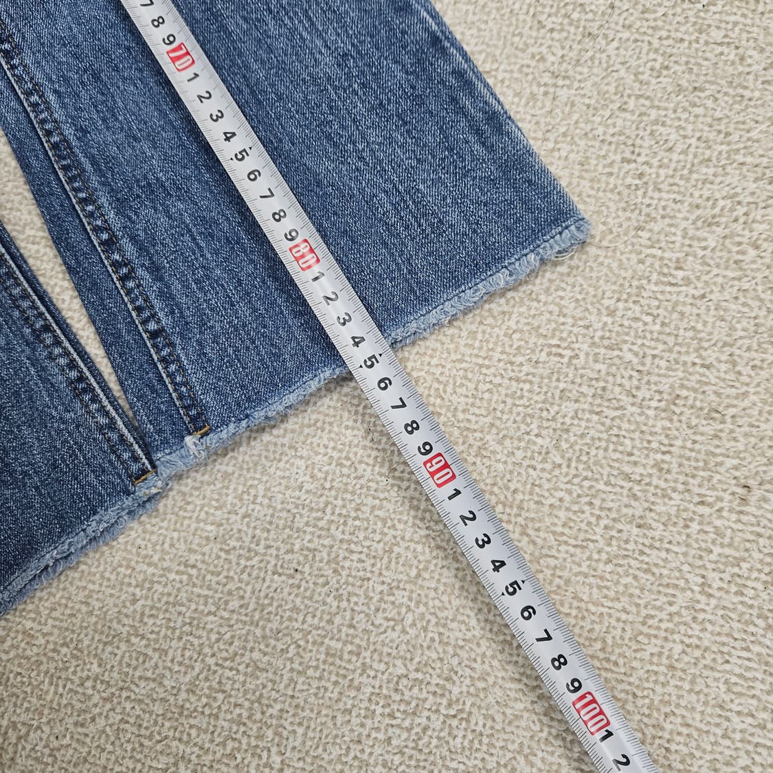 [실측확인] 앤더슨벨 부츠컷 데님 청 바지 팬츠 1204JM1 상품이미지7