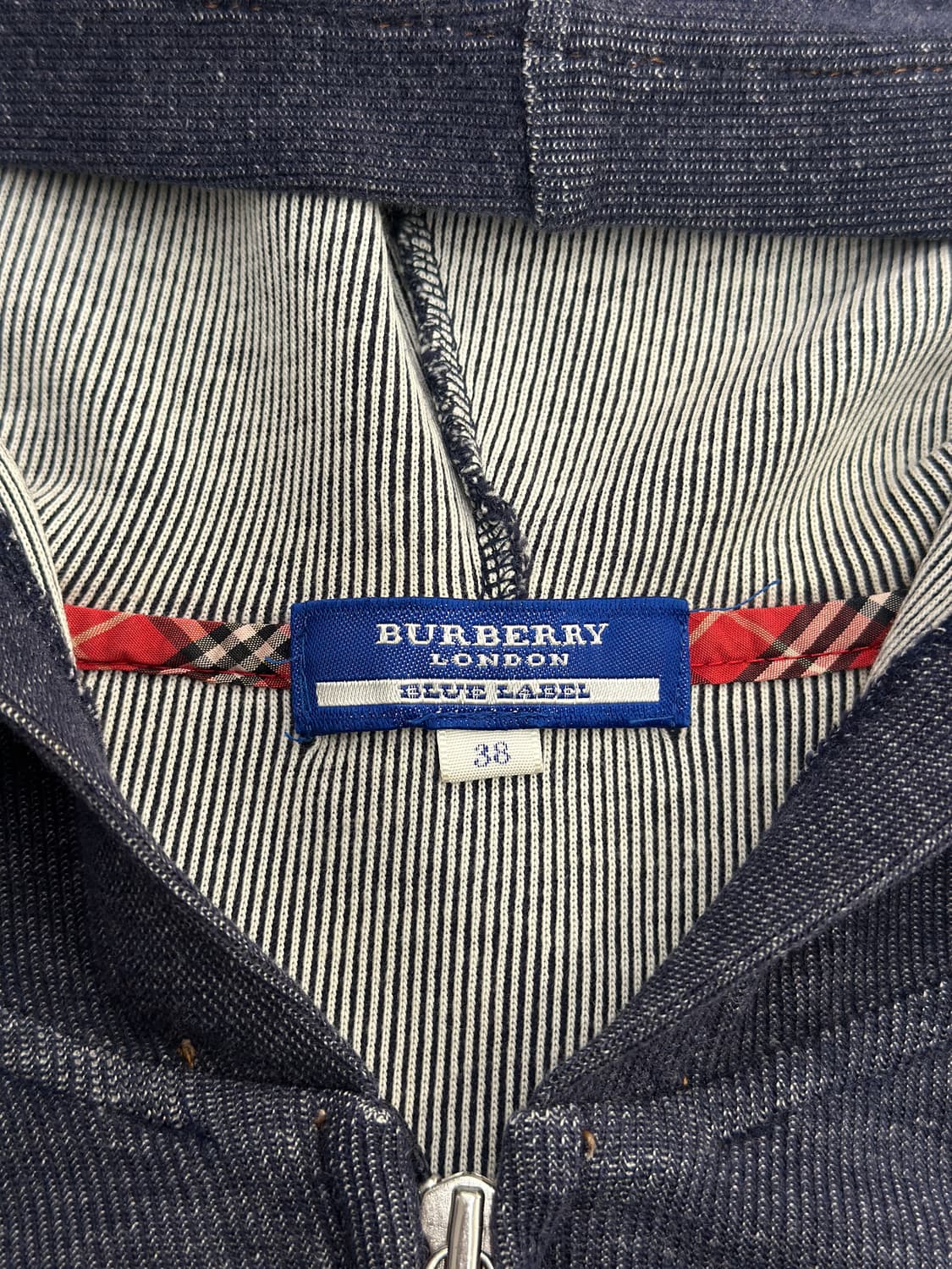 버버리 블루라벨 데님 후드집업  상품이미지7