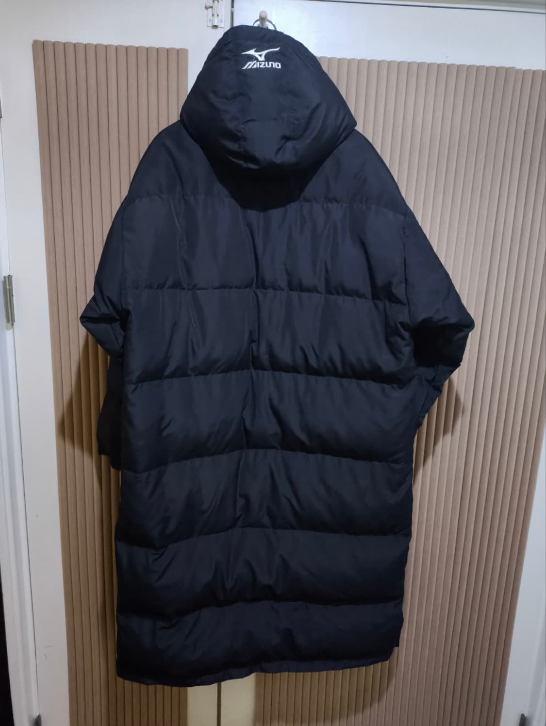 오버핏 미즈노 다운 롱 패딩 벤치파카 상품이미지5