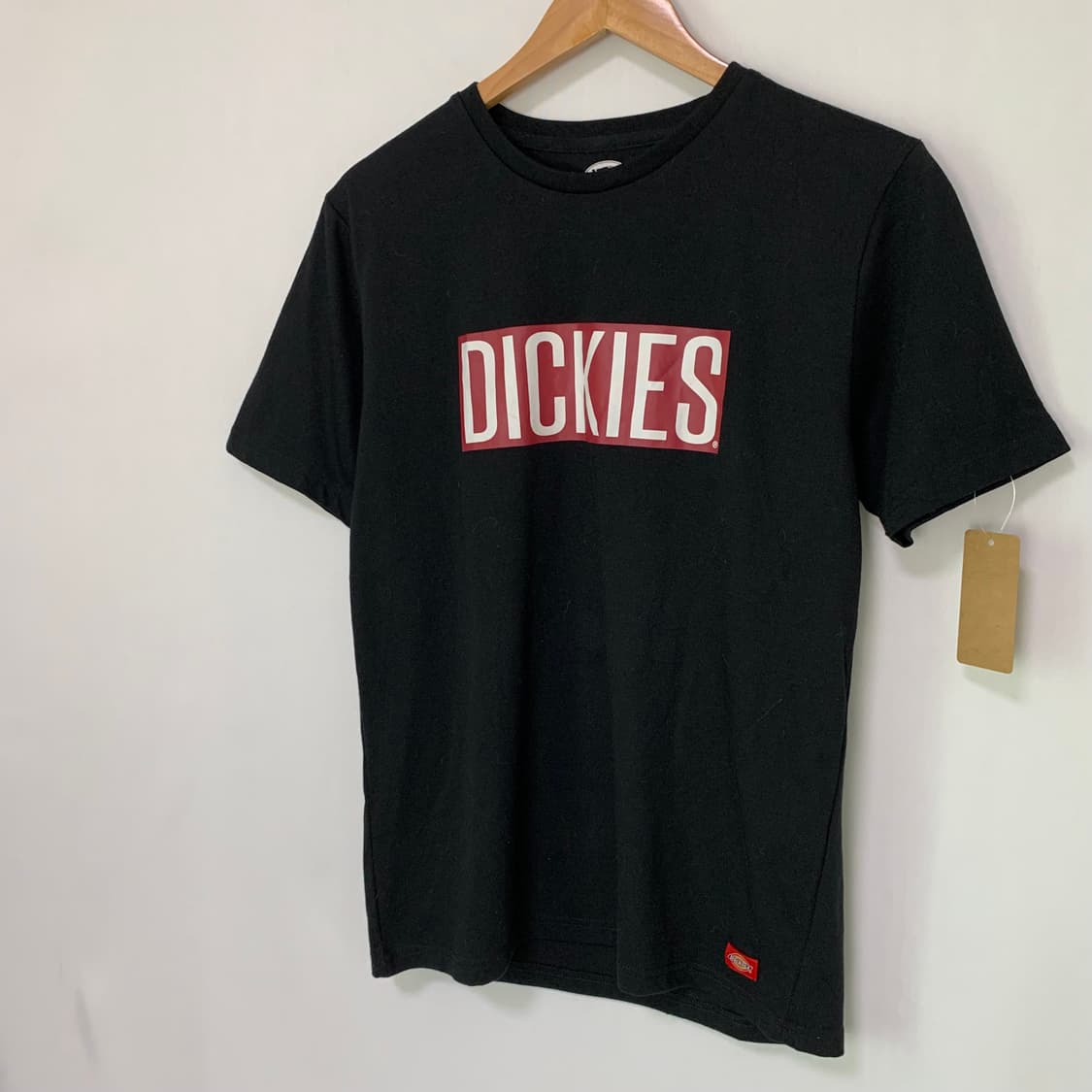 디키즈 로고 프린팅 반팔 티셔츠 블랙 빈티지 여성 L 상품이미지2