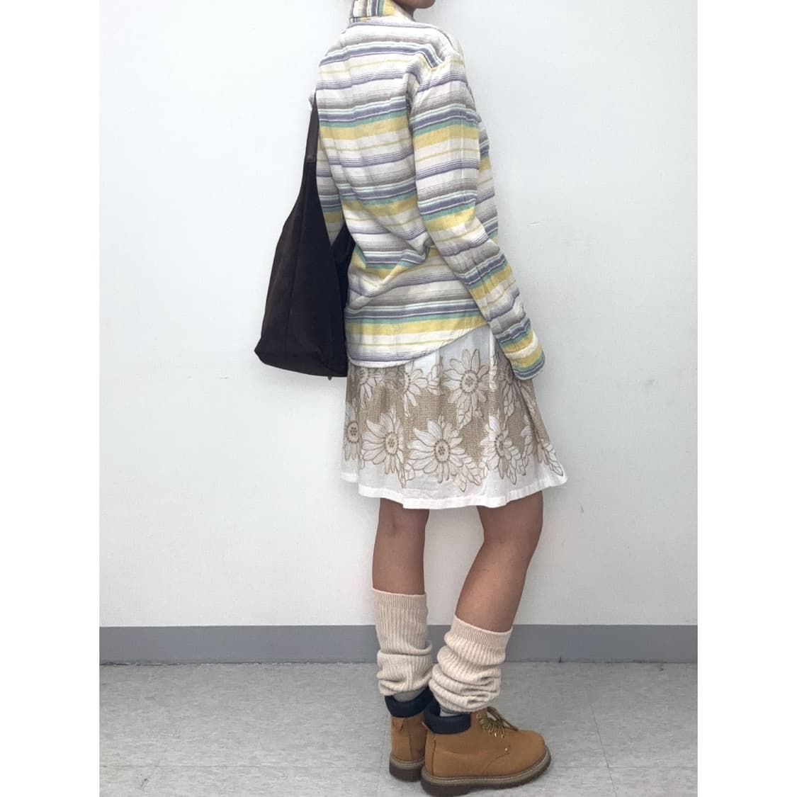 빈티지 스트라이프 히피 셔츠 상품이미지3