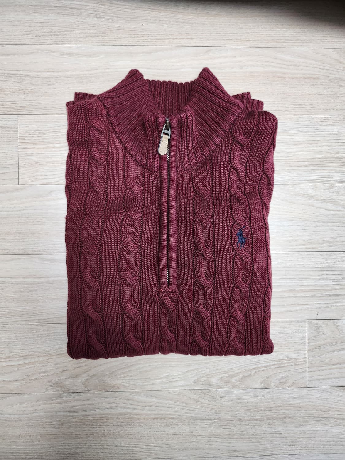 폴로랄프로렌 케이블하프집업(L 상품이미지3