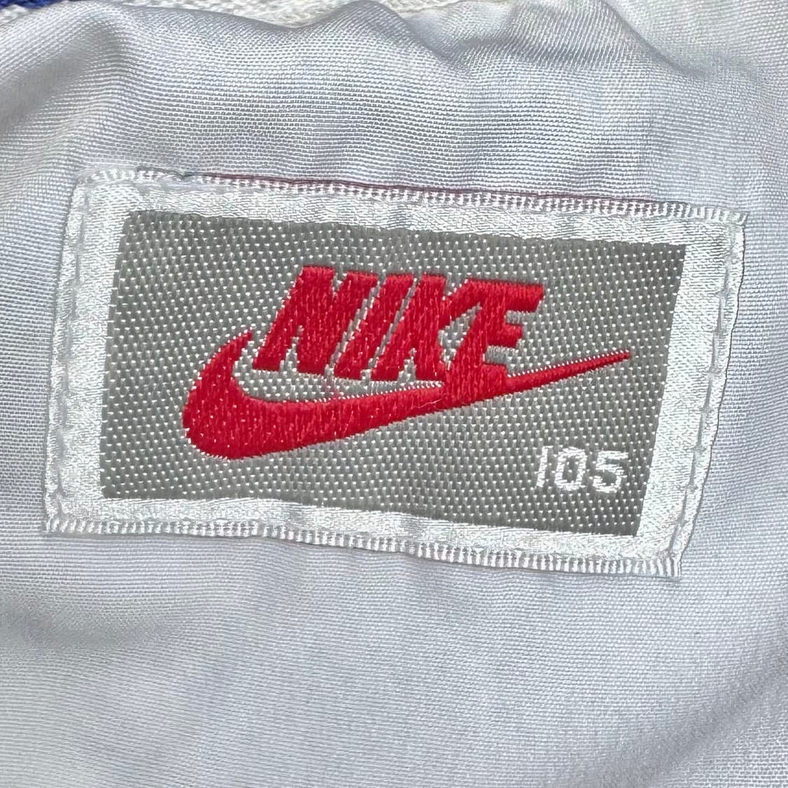 90s 나이키 화이트 올드스쿨 자수 트랙자켓 바람막이 105 상품이미지7