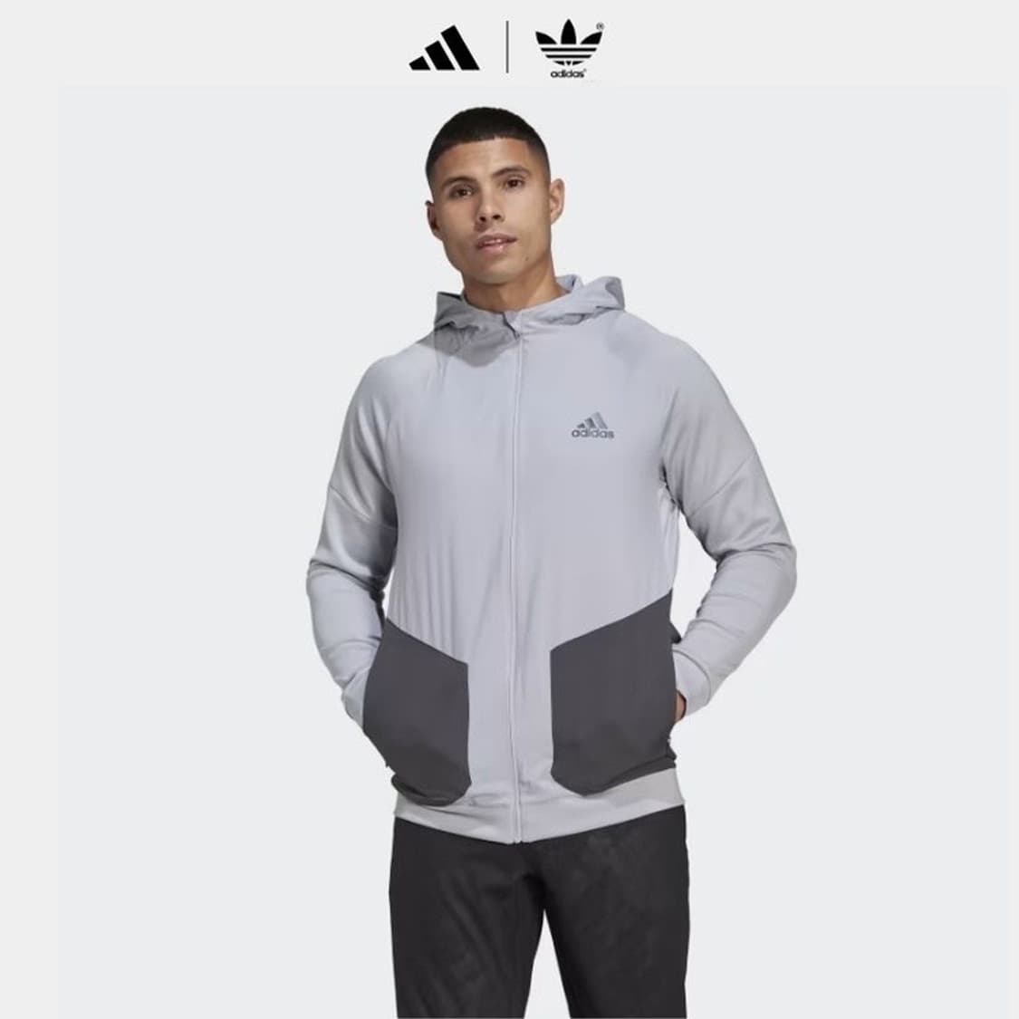 아디다스 트레이닝 풀집 후디 상품이미지2