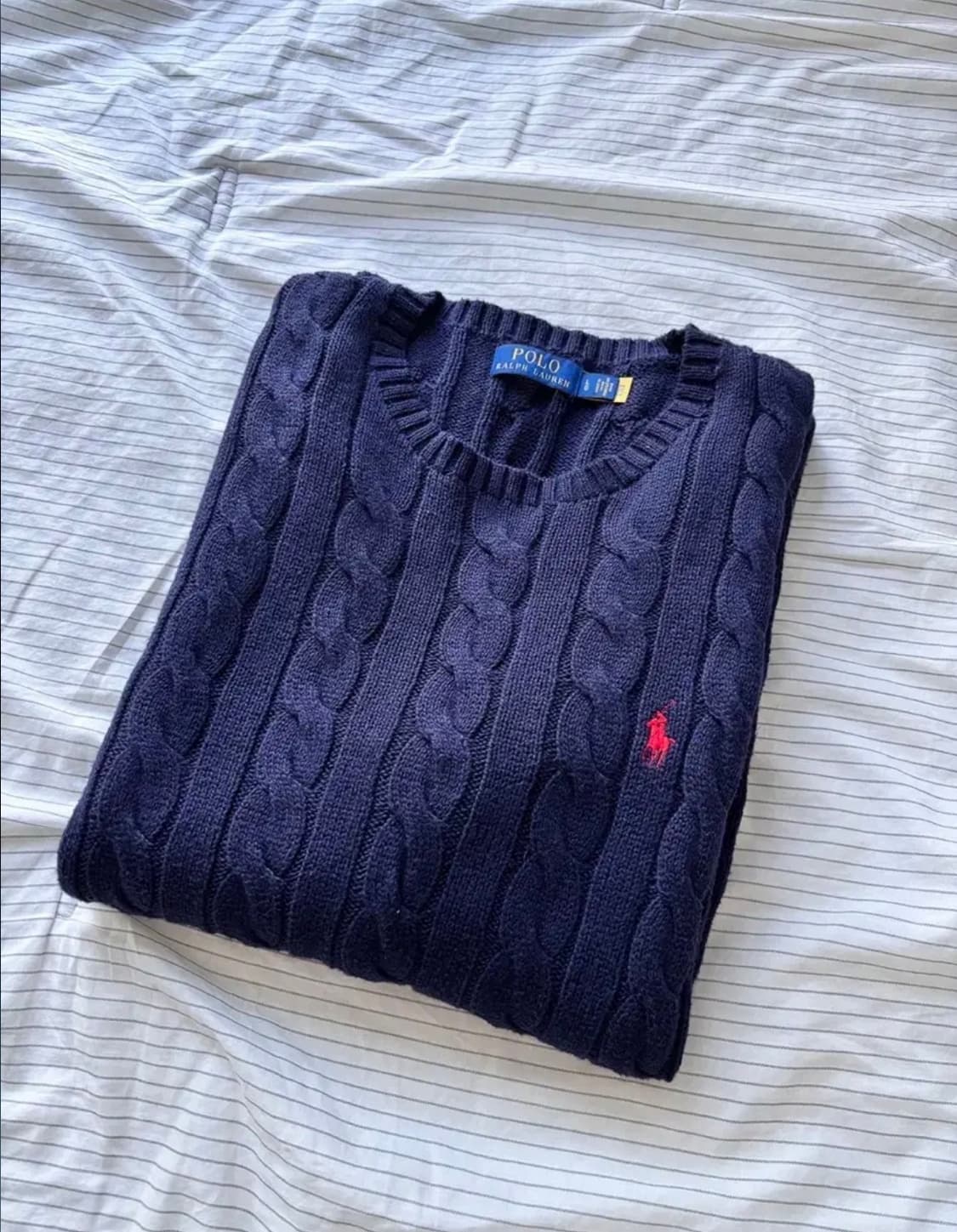 폴로 랄프로렌 케이블 니트 L 상품이미지1