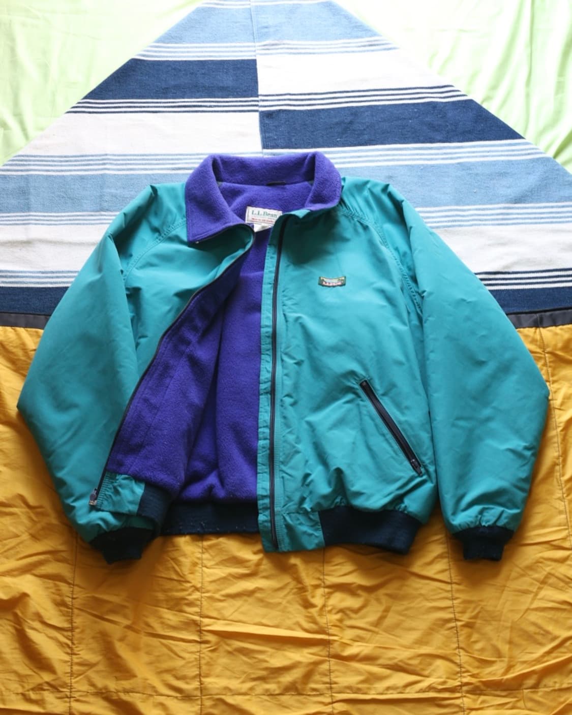 엘엘빈 80s 웜업 자켓(2pcs) 상품이미지9