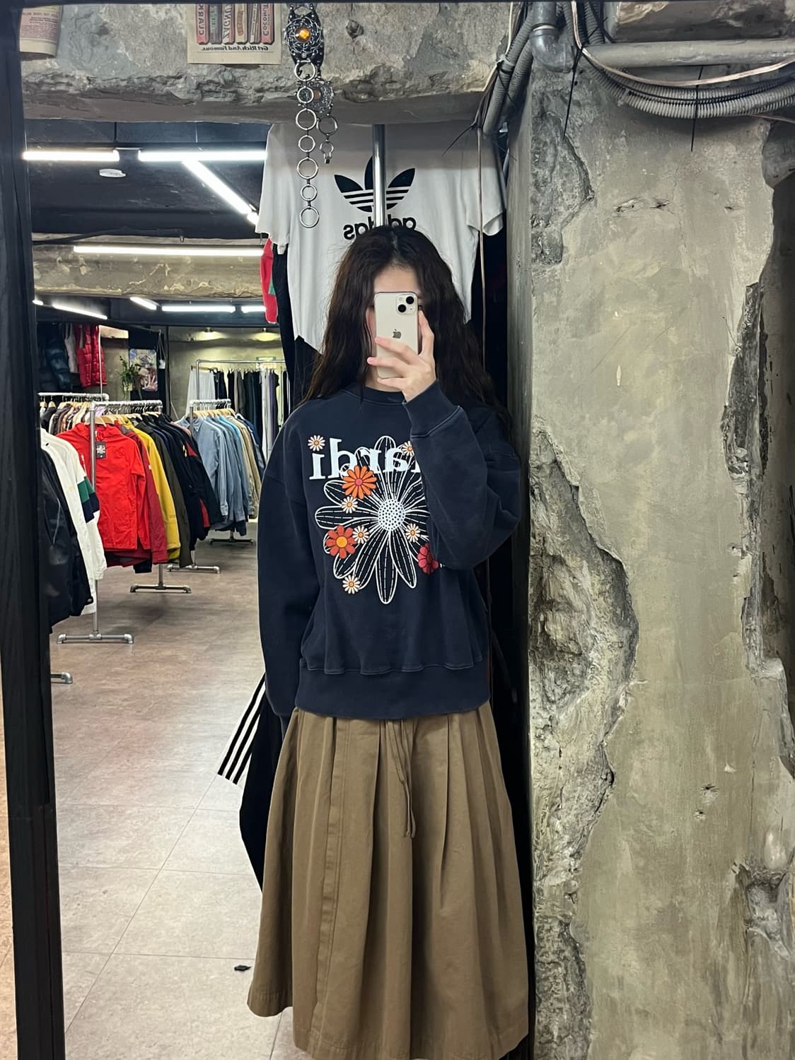 마르디 맨투맨 네이비 M #csz2271 상품이미지2