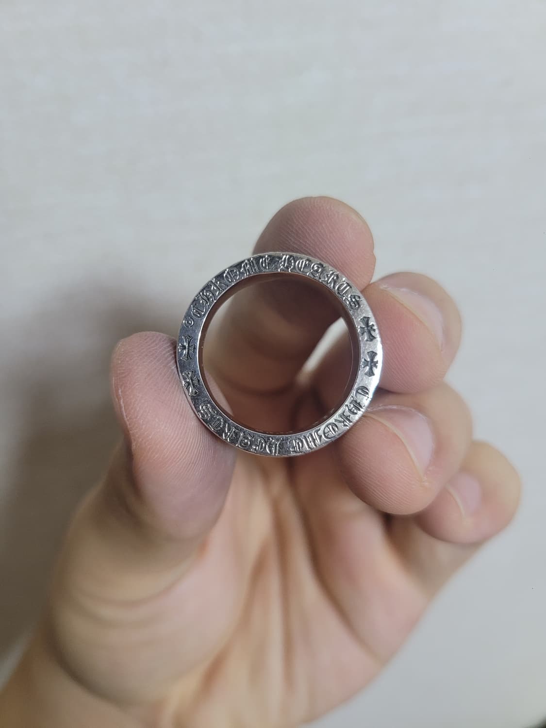 움파룸파님 크롬하츠 퍽유링 6mm 상품이미지2