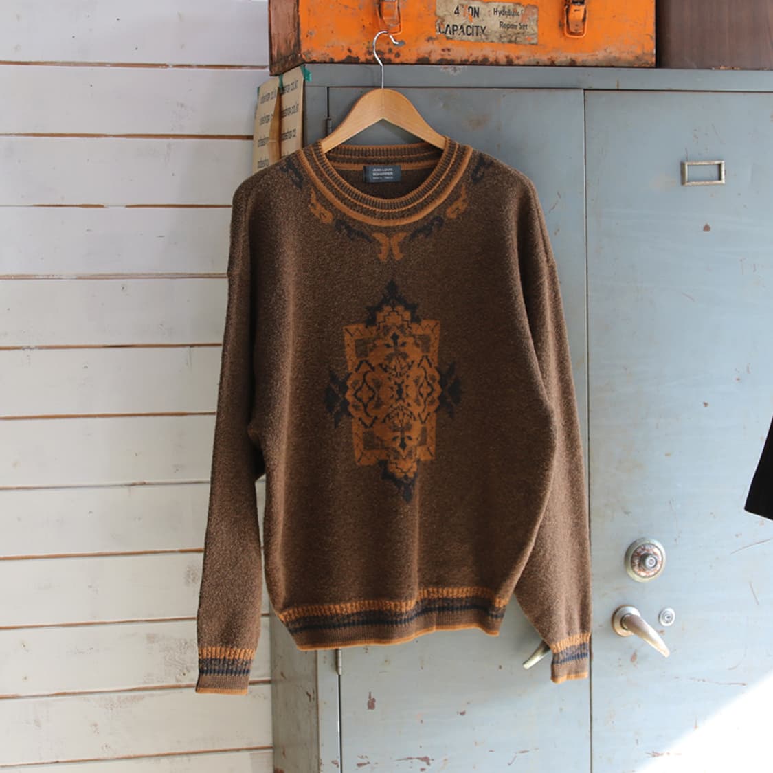 (착용컷) JEAN LOUIS SCHERRER 올드스쿨 니트 (105) 상품이미지1