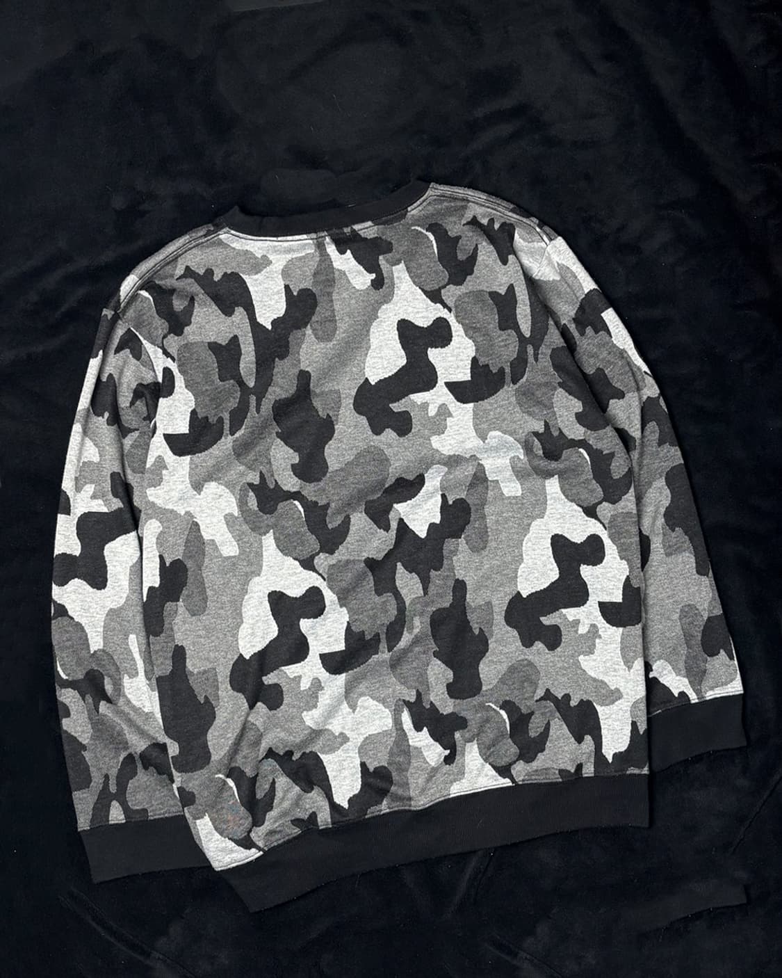 일본빈티지 카모 맨투맨 상품이미지2