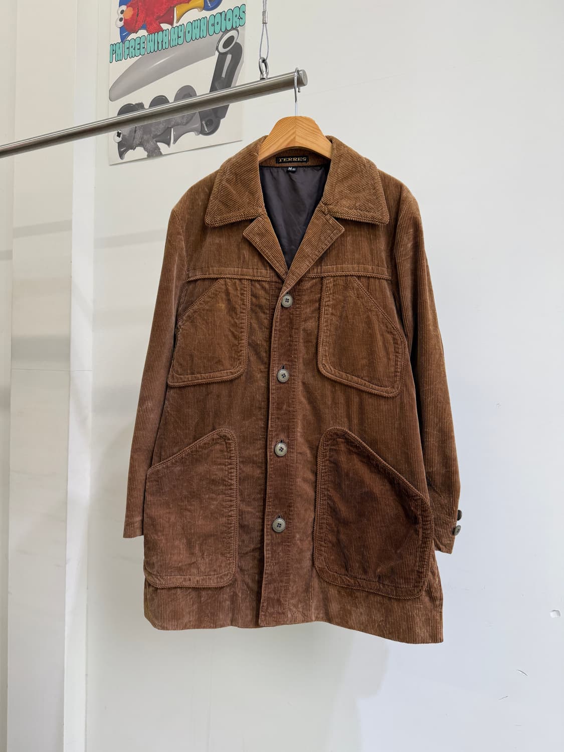 빈티지 TERRES (Made in Japan) 코듀로이 자켓  상품이미지1