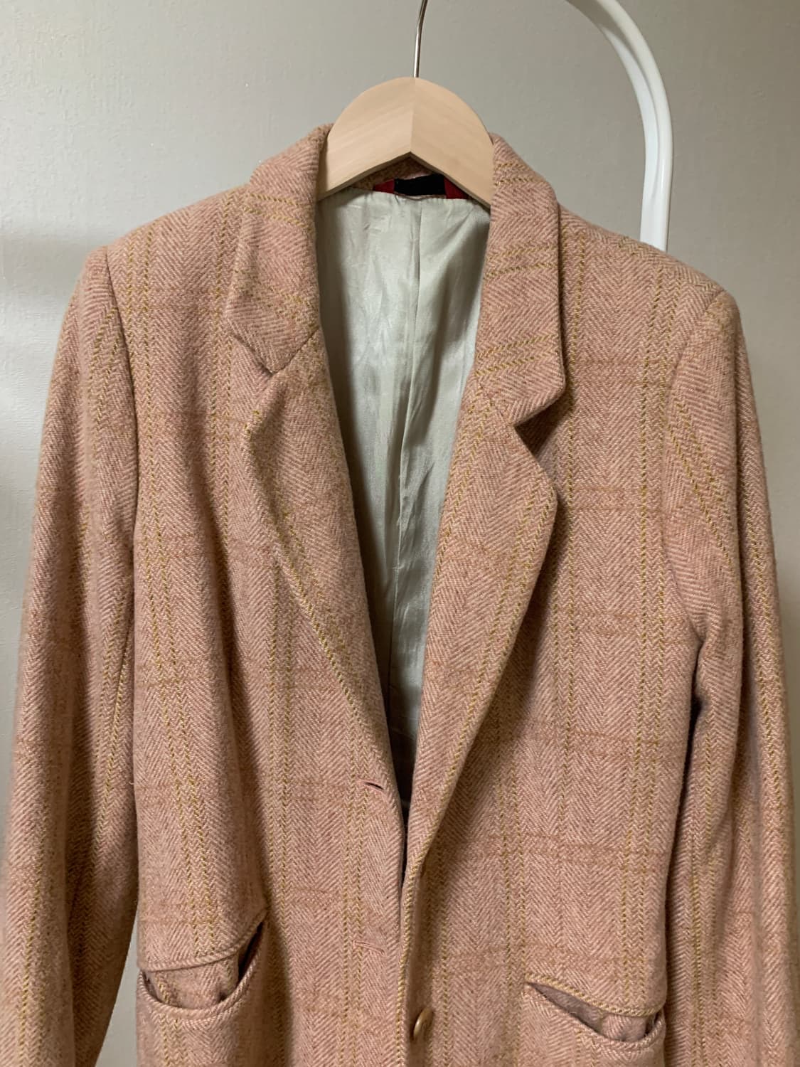 Sisley 시슬리 체크 울자켓 상품이미지2