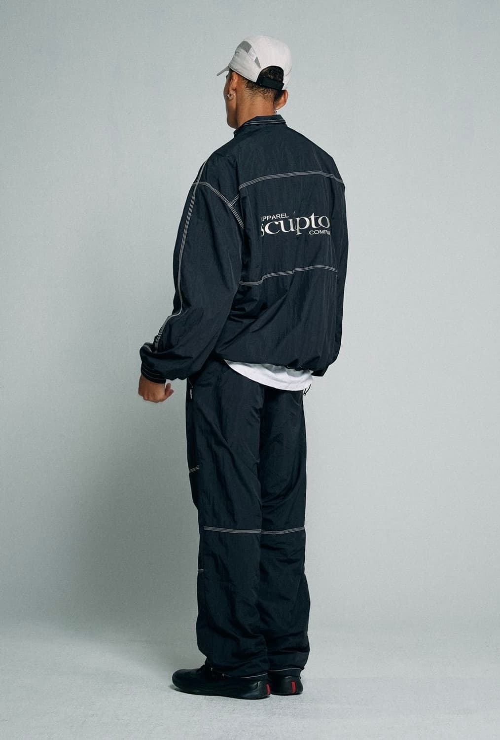 스컬프터 Triple Stitched Windbreaker Black M 상품이미지1