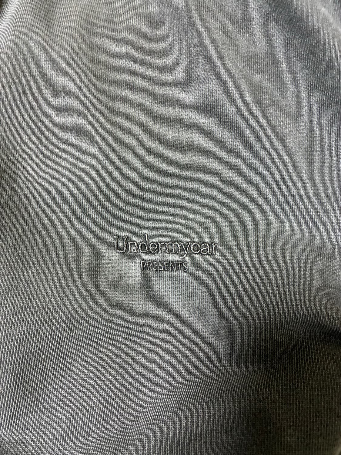 언더마이카 무.11 후드집업 그레이 상품이미지6