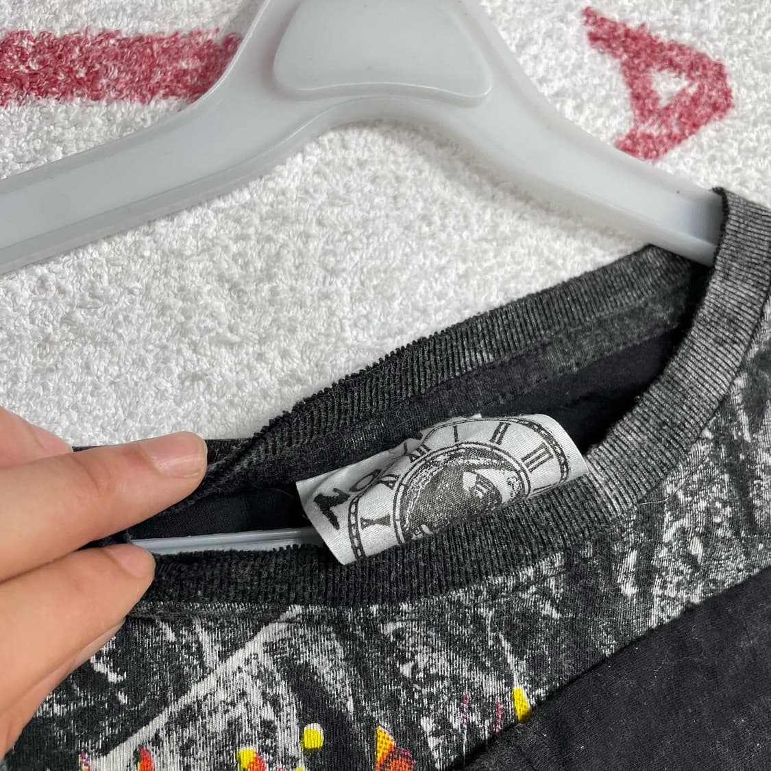 No time 빅아이 디스트레스드 티셔츠 상품이미지5