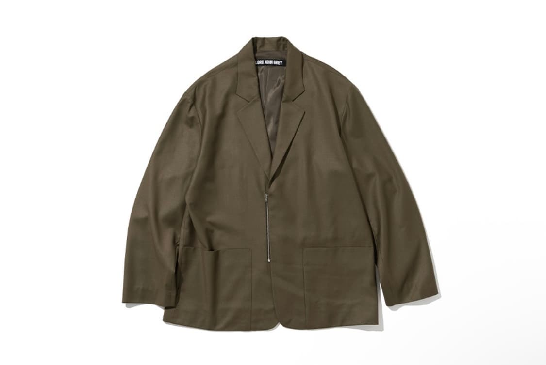 로드존그레이) Casual Zip Jacket Khaki Brown M 상품이미지2