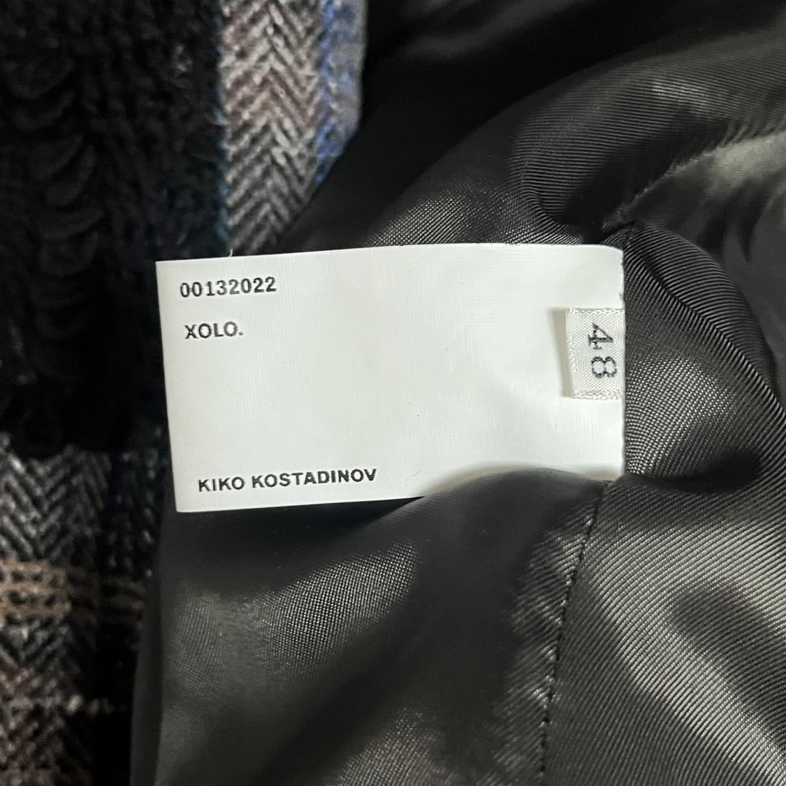[48size]Kiko Kostadinov brutus blazer 상품이미지8