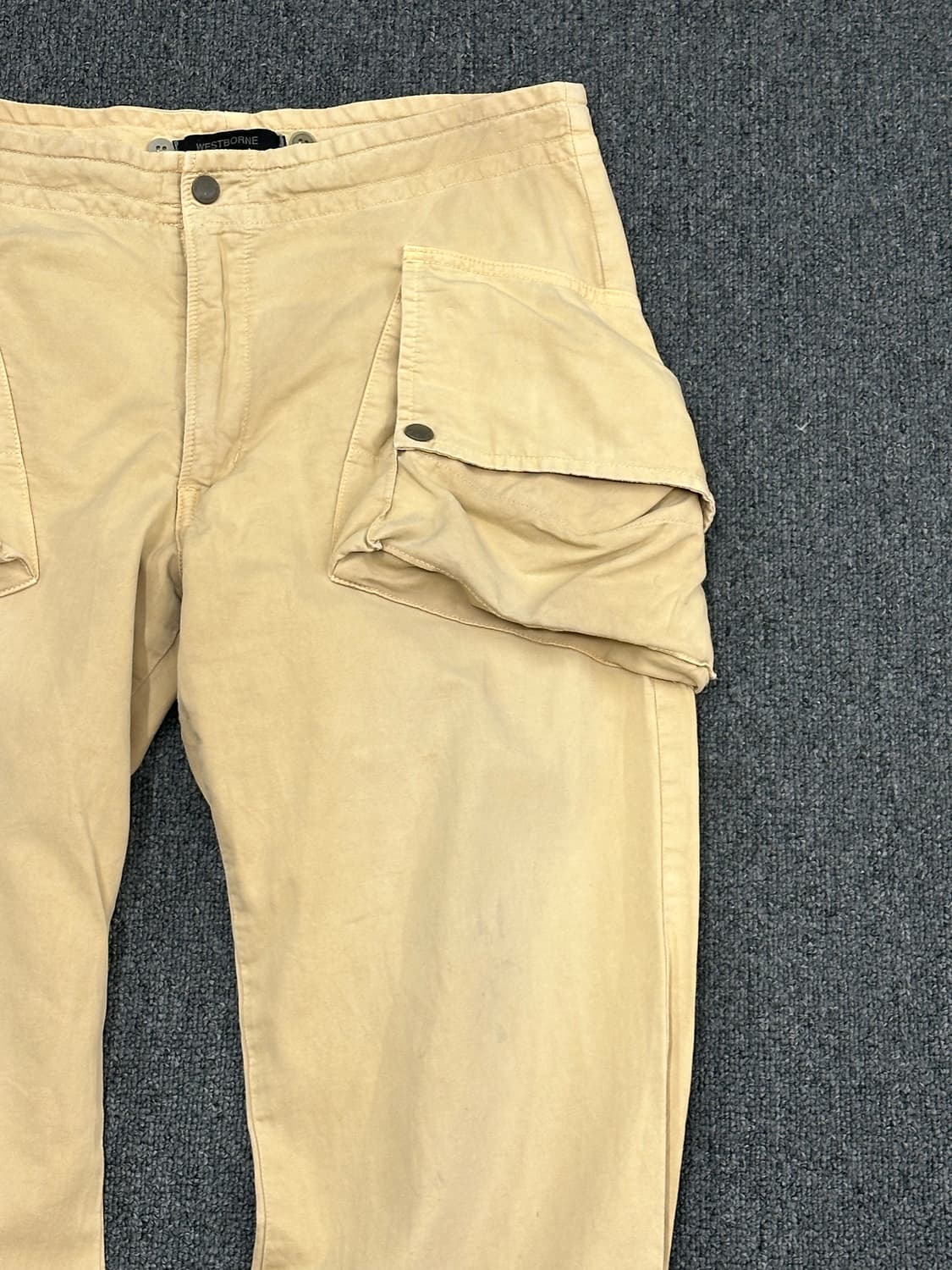 L)Westborne vintage 자수 디테일 베이지 카고팬츠 상품이미지5