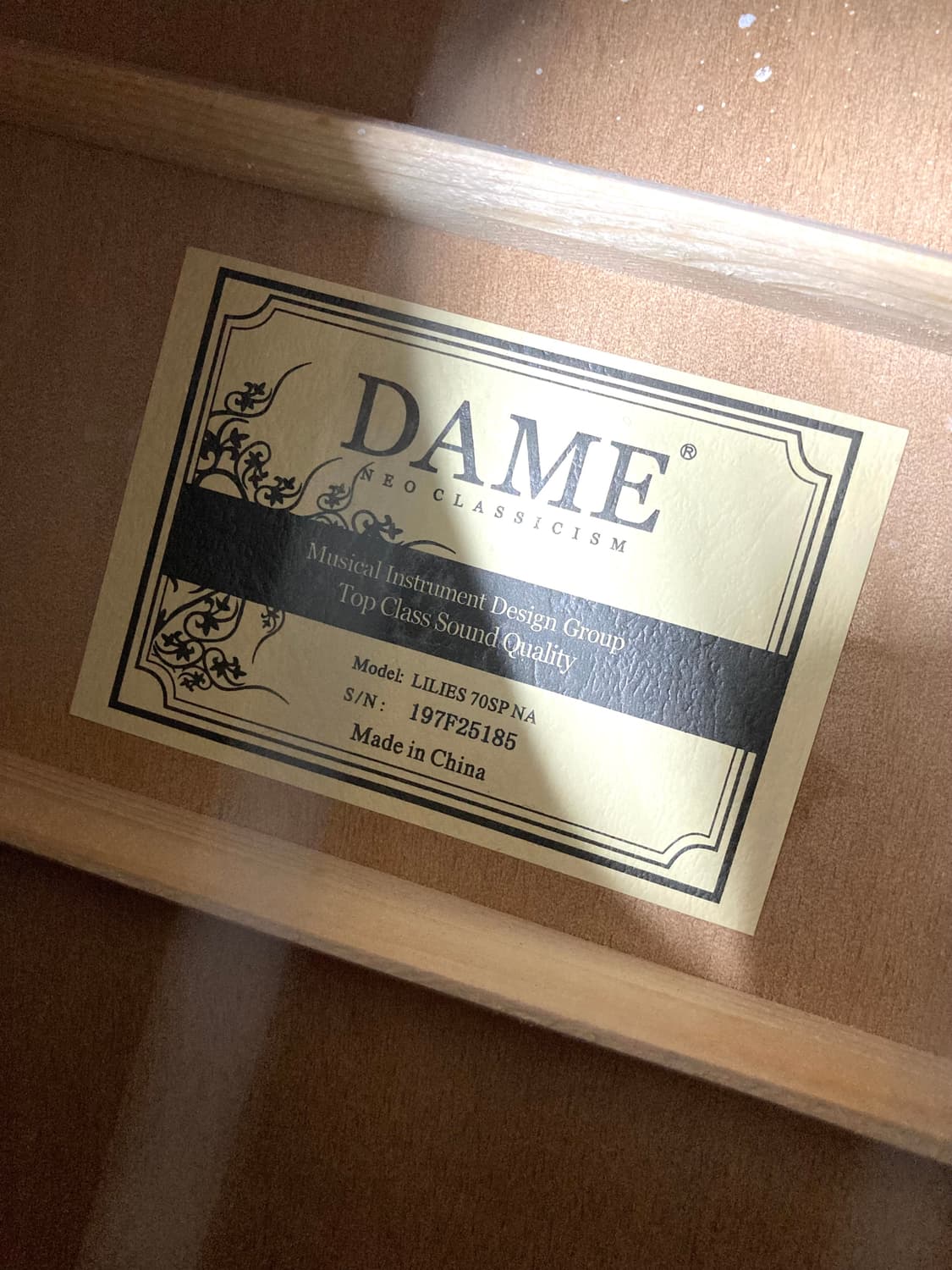 데임 릴리즈 70 통기타 + 껌픽업 상품이미지7