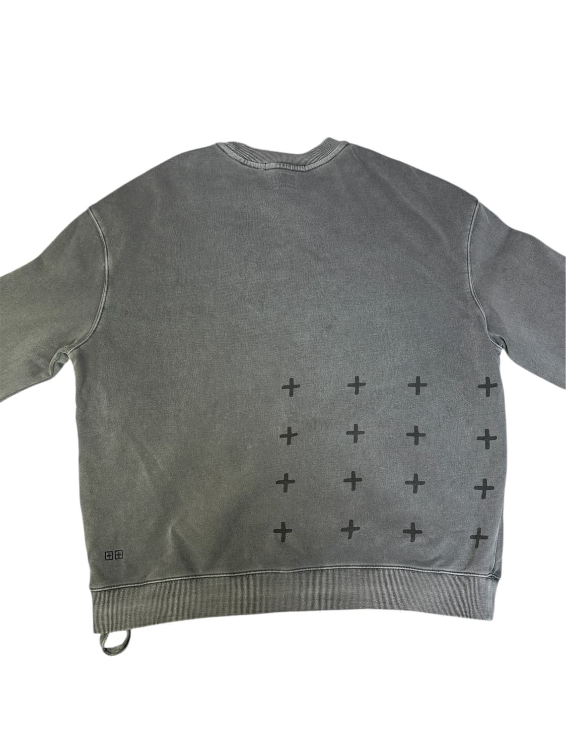 수비 KSUBI 비기 크루넥 스웻셔츠 맨투맨 그레이 XL 상품이미지8