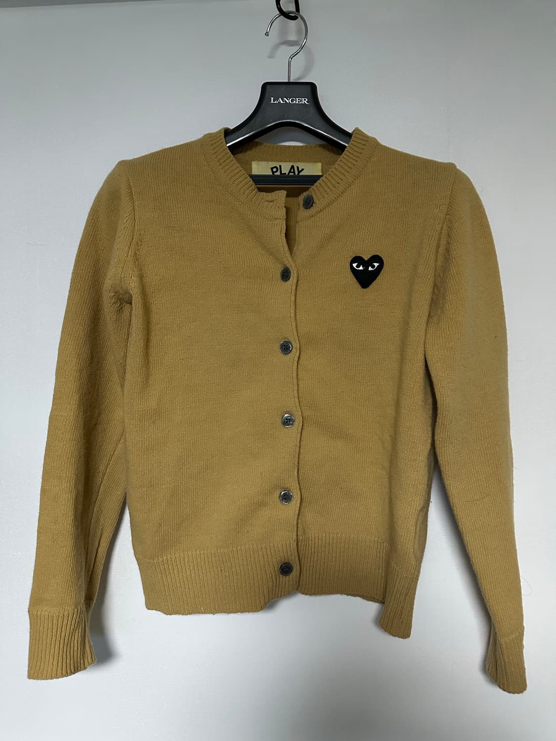 꼼데가르송 블랙와펜 가디건 베이지 상품이미지1