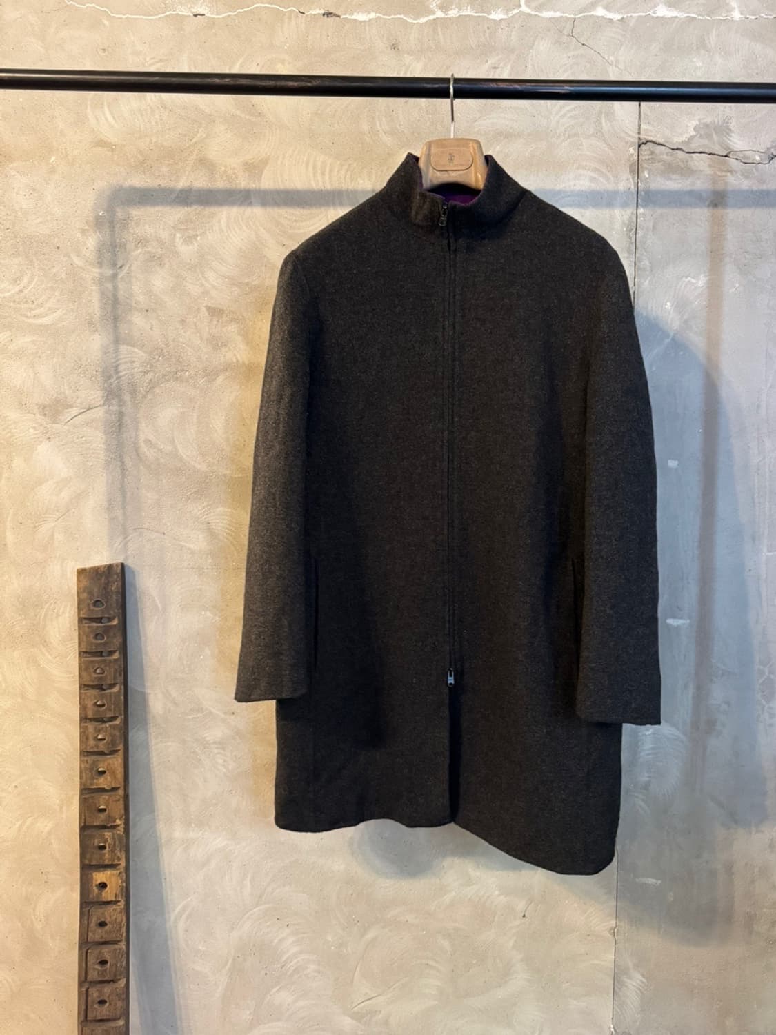 DKNY 투페이스 플란넬 코트 100 상품이미지10