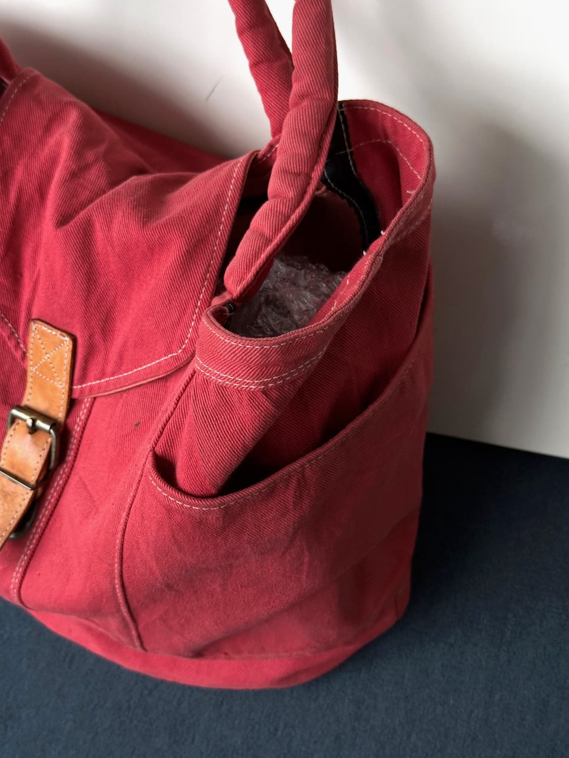 Washed cotton canvas design tool bag 상품이미지3