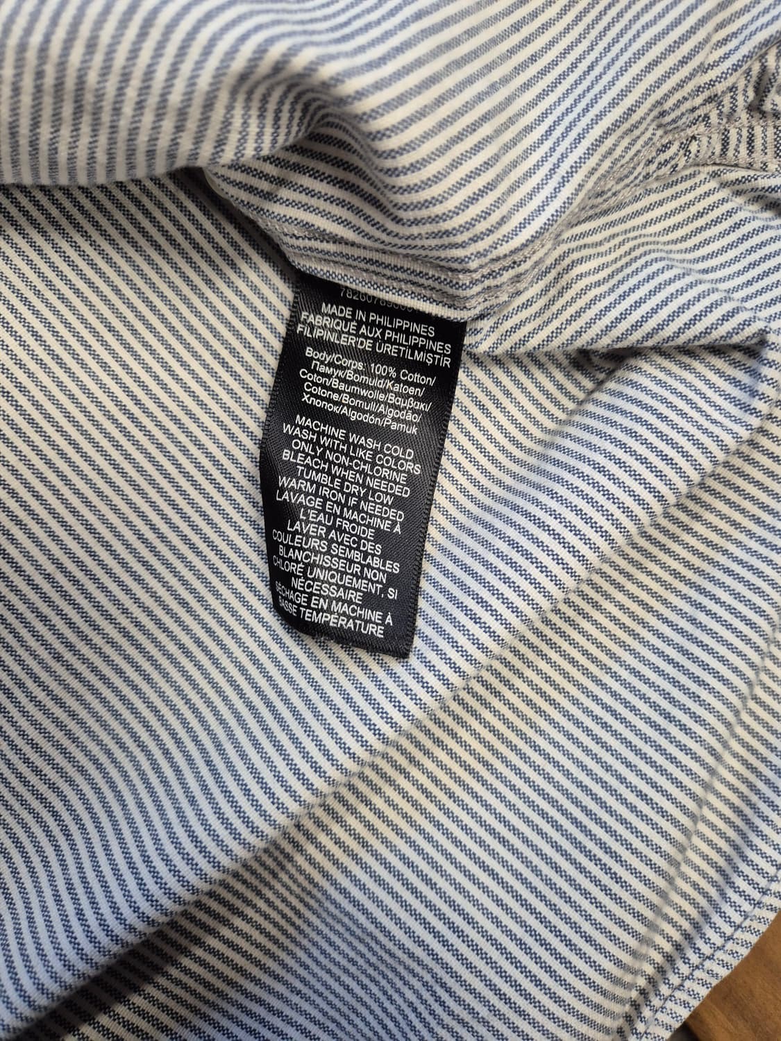 RRL 더블알엘 셀비지 코튼 버튼다운 셔츠 상품이미지5