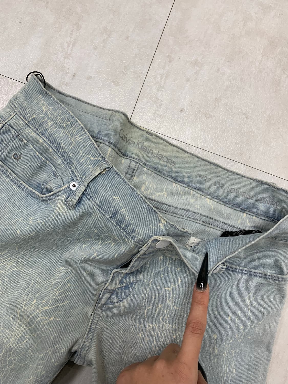 캘빈클라인 스키니 데님팬츠#179 상품이미지4