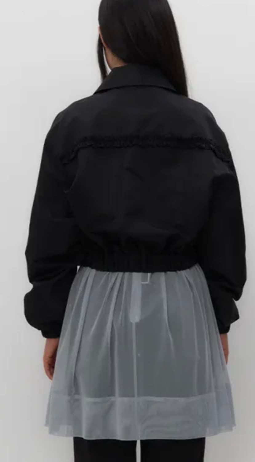 뚜오미오 러플 봄버 상품이미지2