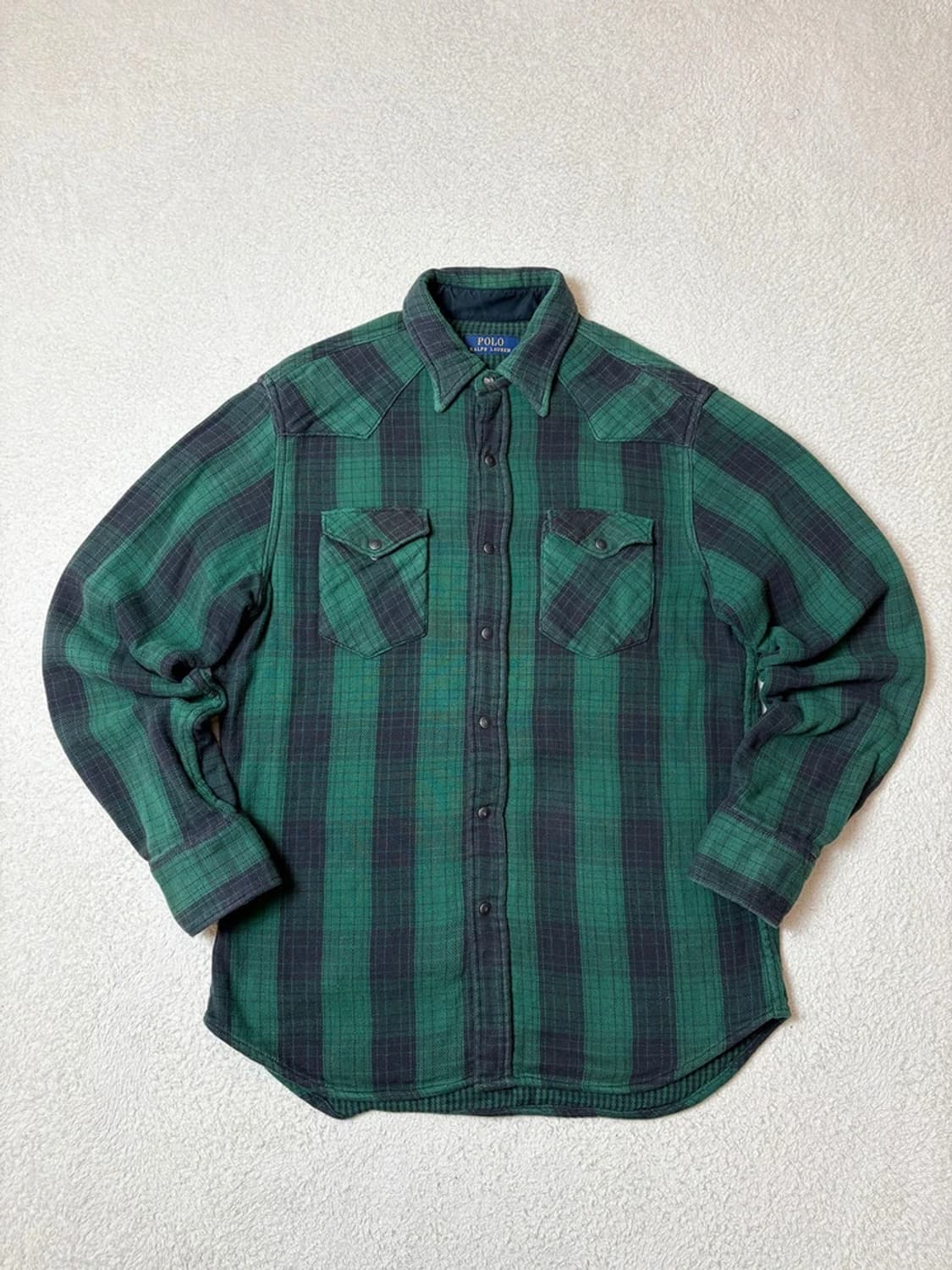 폴로 랄프로렌 플란넬 투포켓 남방 PN6559 상품이미지1
