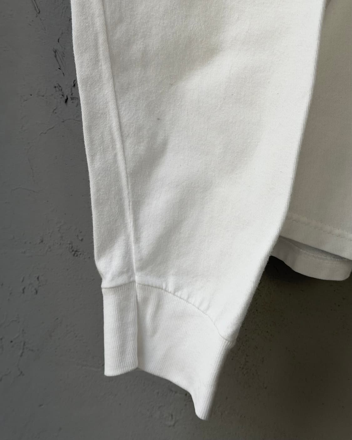 Stussy big stock white long sleeve 상품이미지5